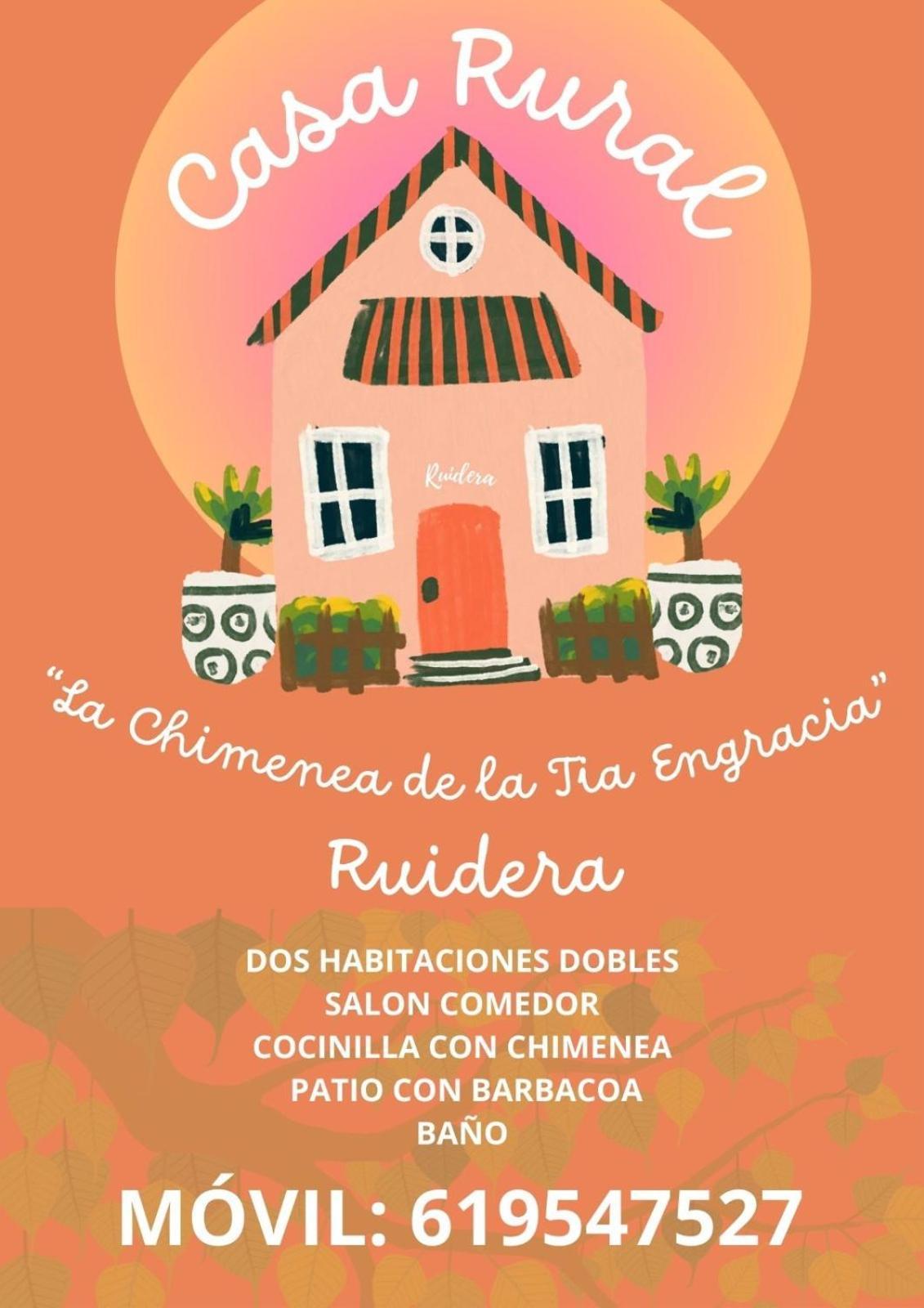 La Chimenea De La Tia Engracia Villa Ruidera Luaran gambar